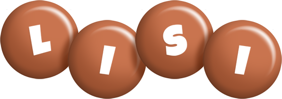 Lisi candy-brown logo