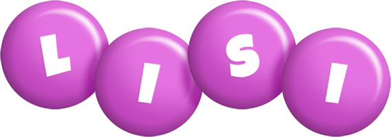 Lisi candy-purple logo