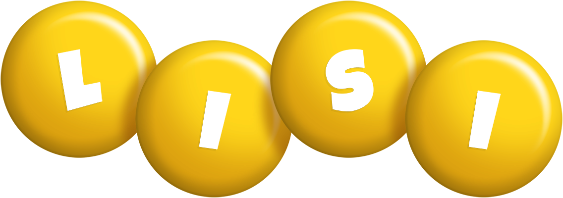 Lisi candy-yellow logo