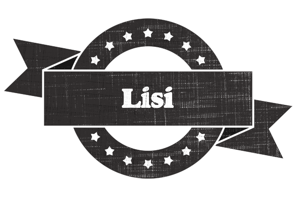 Lisi grunge logo