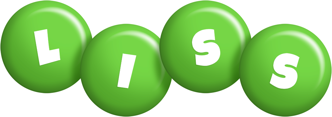 Liss candy-green logo