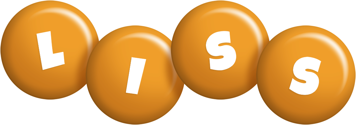 Liss candy-orange logo