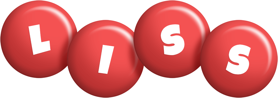 Liss candy-red logo