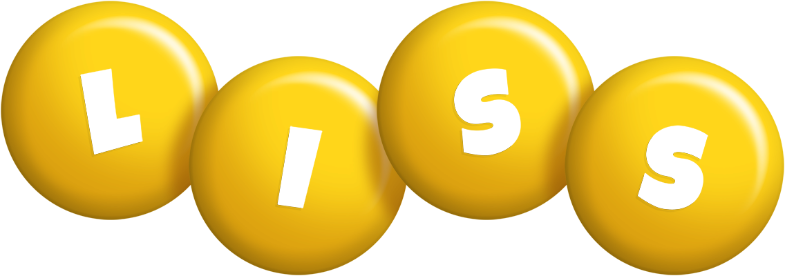 Liss candy-yellow logo