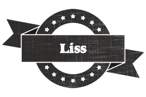 Liss grunge logo