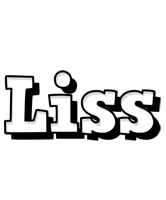 Liss snowing logo