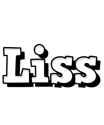 Liss snowing logo