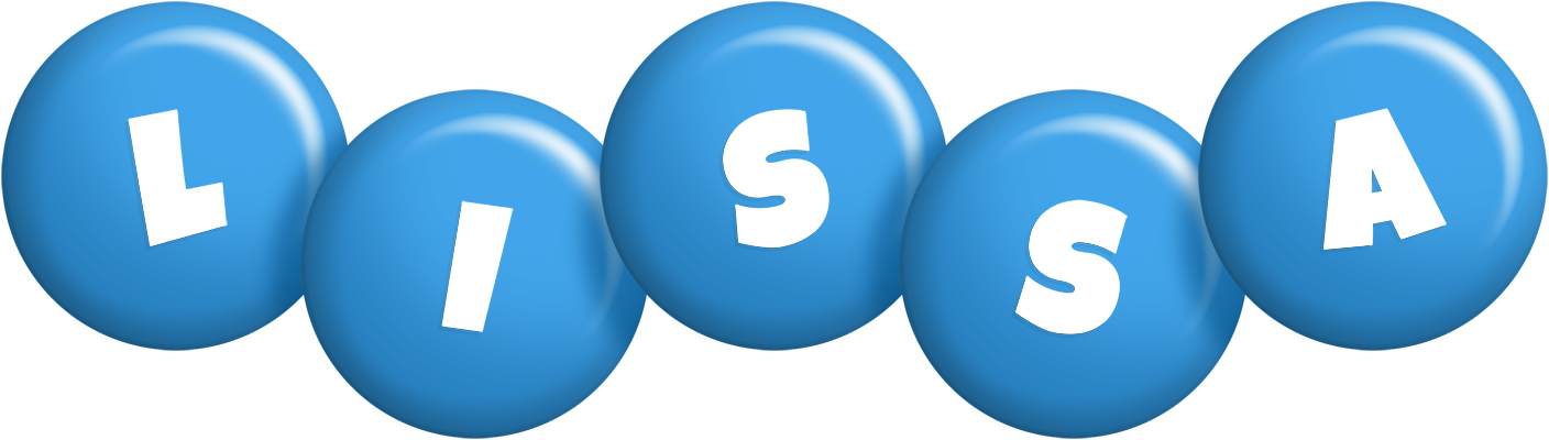 Lissa candy-blue logo