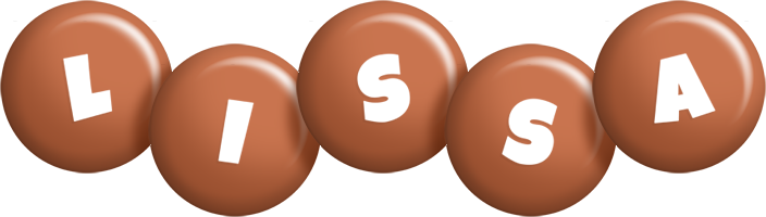 Lissa candy-brown logo