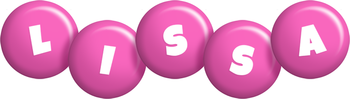 Lissa candy-pink logo