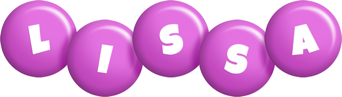 Lissa candy-purple logo