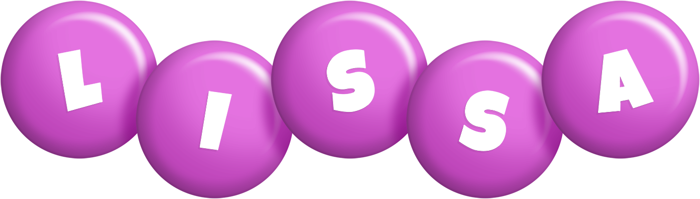 Lissa candy-purple logo