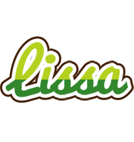 Lissa golfing logo