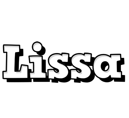 Lissa snowing logo
