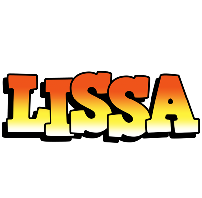 Lissa sunset logo