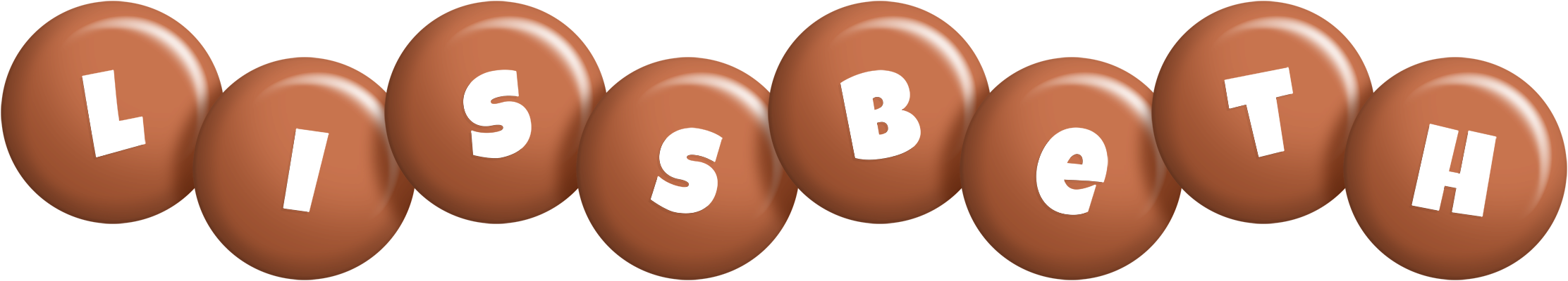 Lissbeth candy-brown logo