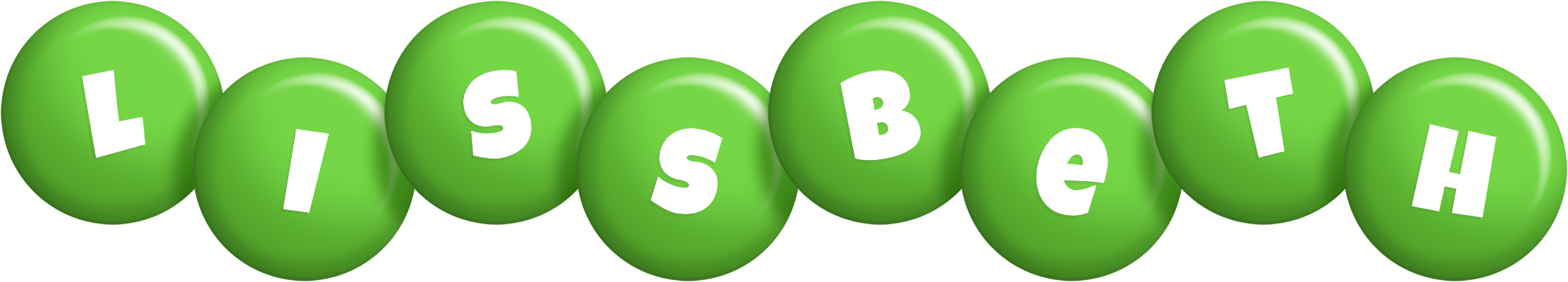 Lissbeth candy-green logo