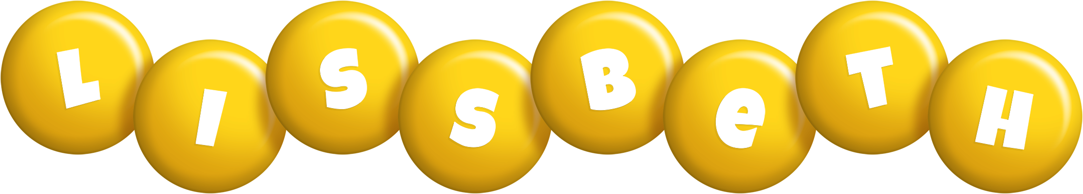 Lissbeth candy-yellow logo