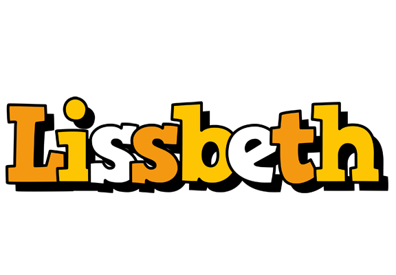 Lissbeth cartoon logo