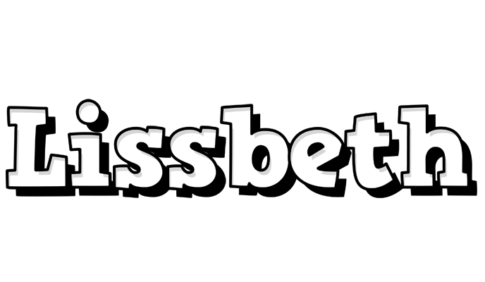 Lissbeth snowing logo