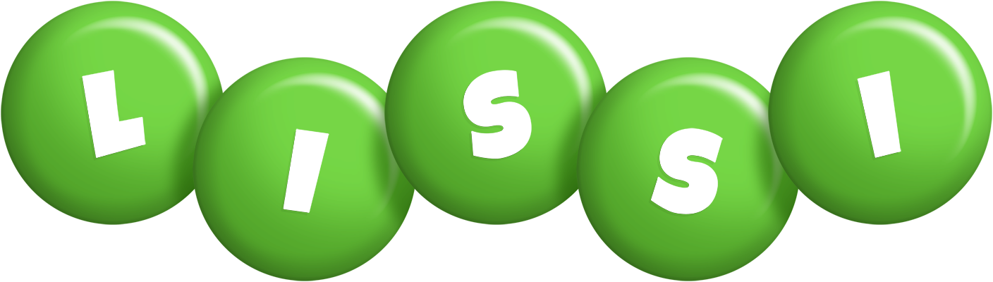Lissi candy-green logo