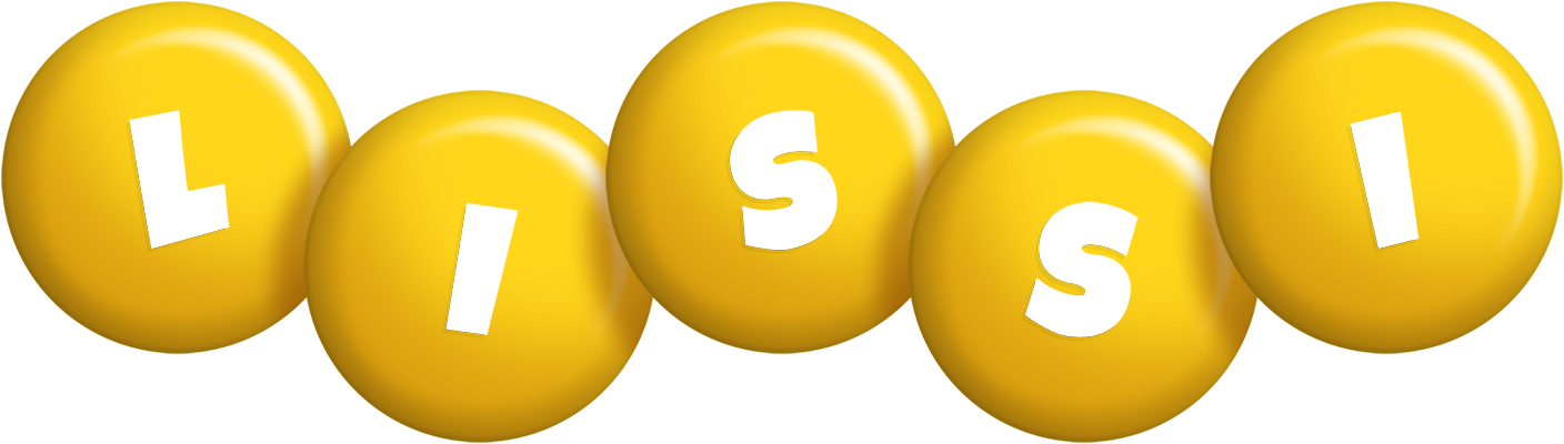 Lissi candy-yellow logo
