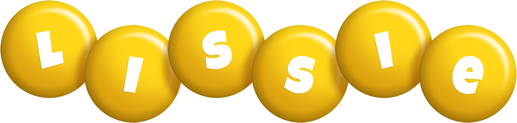 Lissie candy-yellow logo