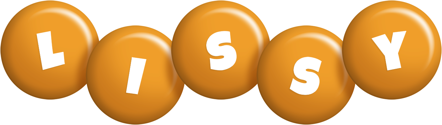 Lissy candy-orange logo