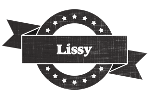 Lissy grunge logo