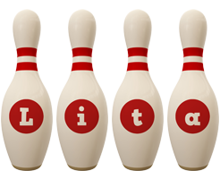 Lita bowling-pin logo