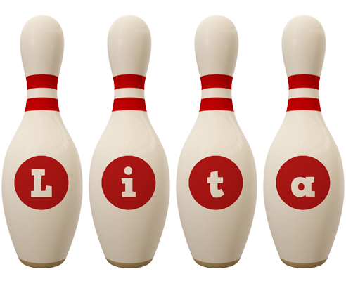 Lita bowling-pin logo