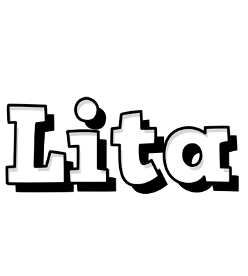 Lita snowing logo