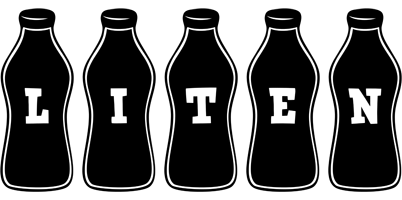 Liten bottle logo