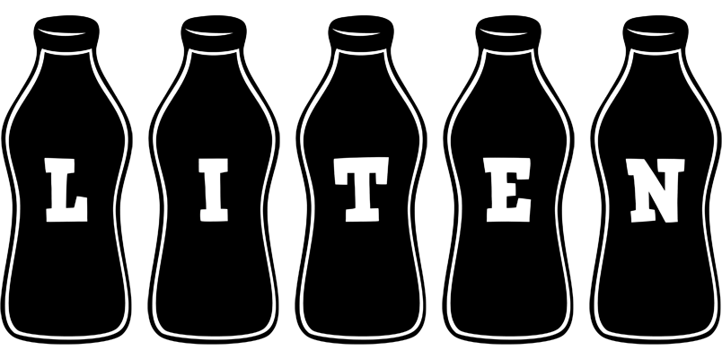 Liten bottle logo