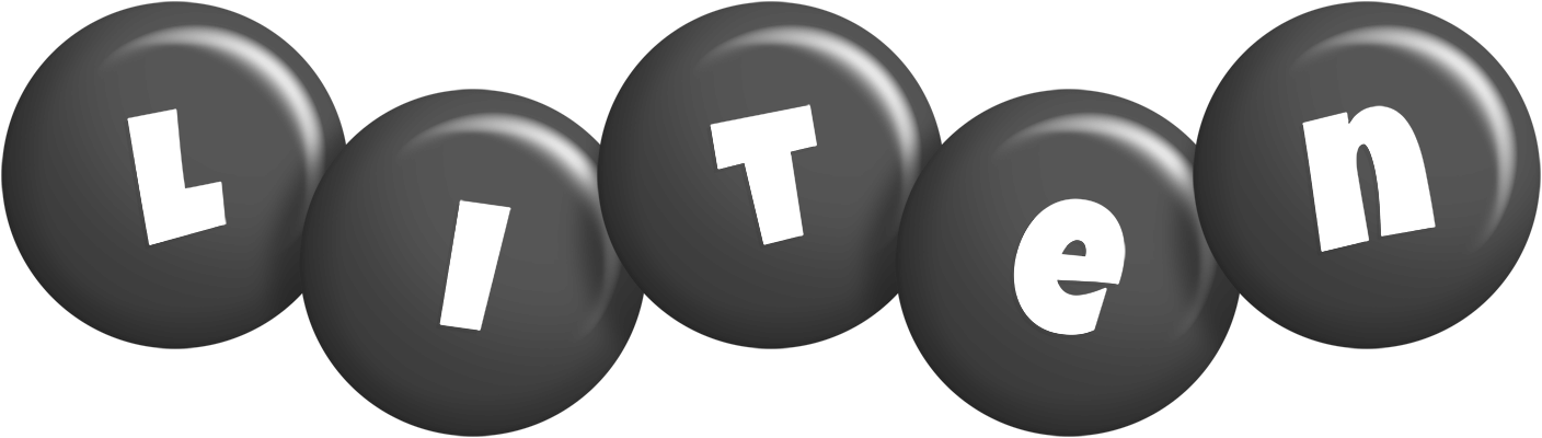 Liten candy-black logo