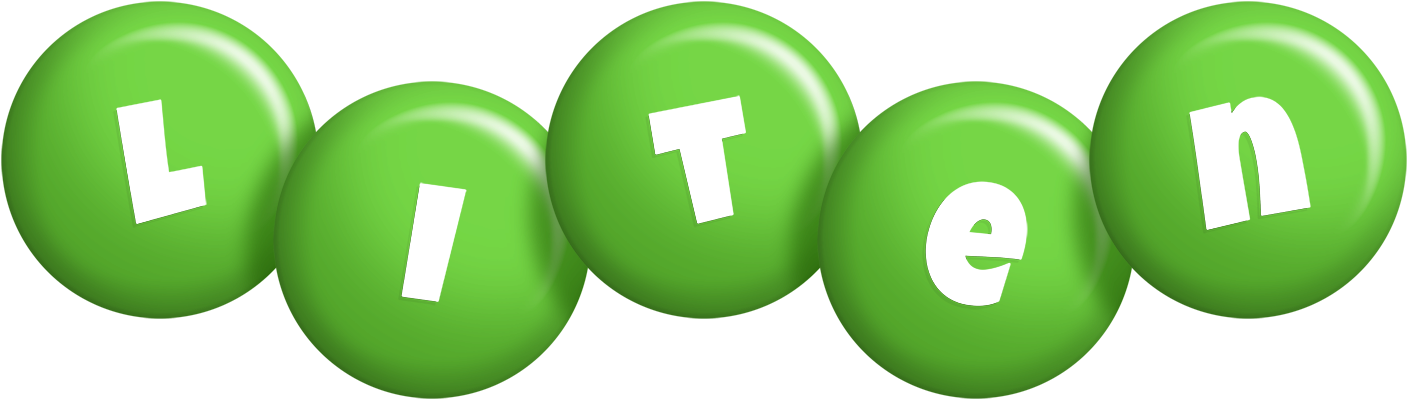 Liten candy-green logo