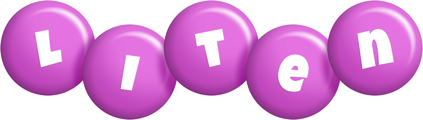 Liten candy-purple logo