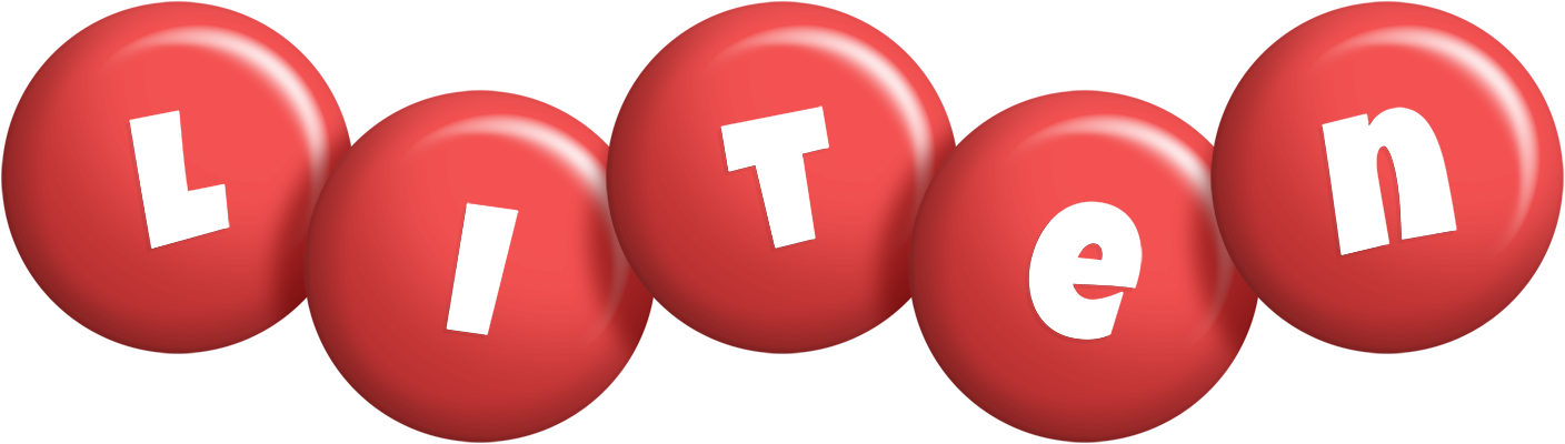 Liten candy-red logo