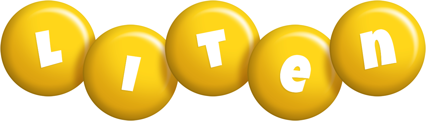 Liten candy-yellow logo