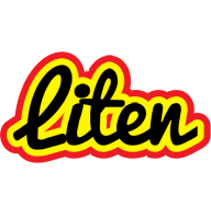 Liten flaming logo