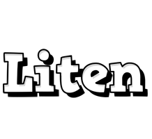 Liten snowing logo