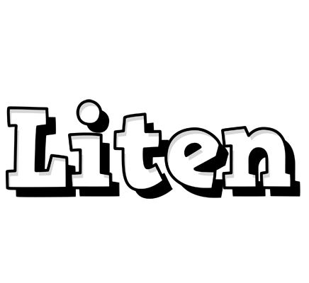Liten snowing logo
