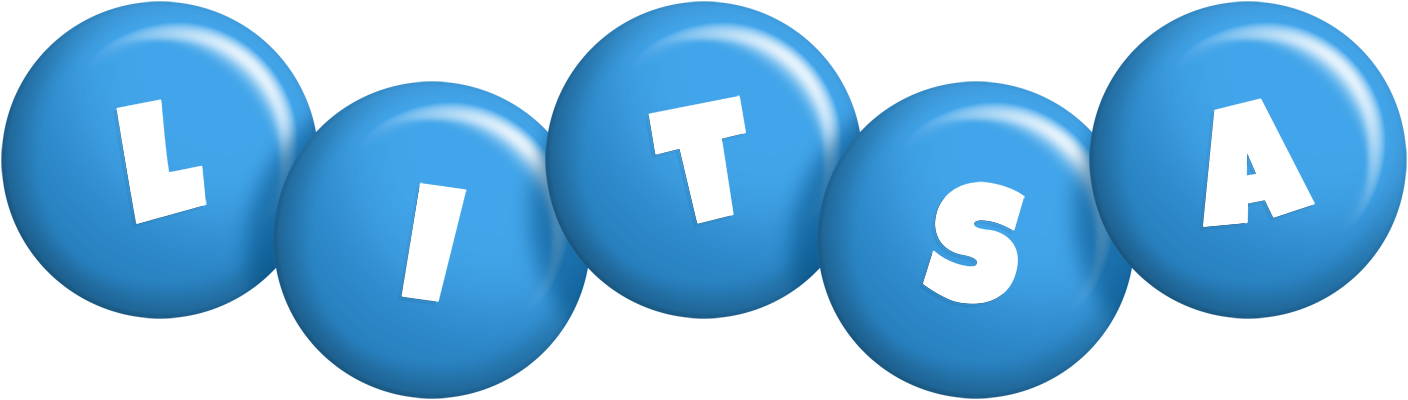 Litsa candy-blue logo