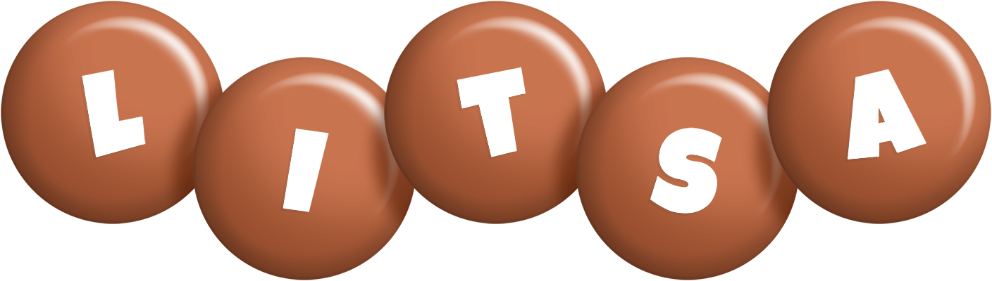Litsa candy-brown logo