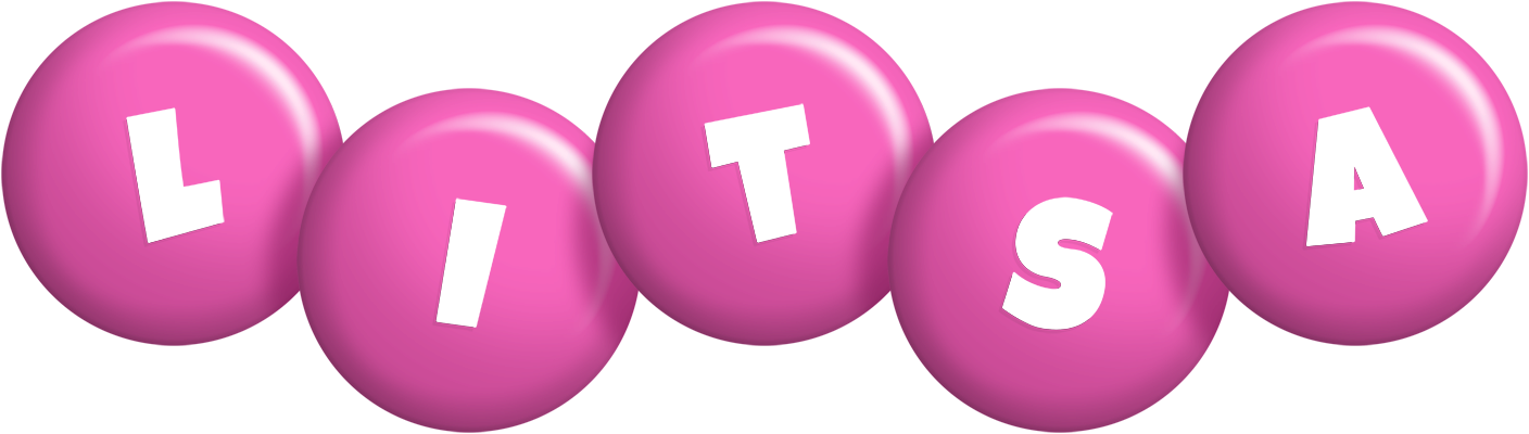 Litsa candy-pink logo