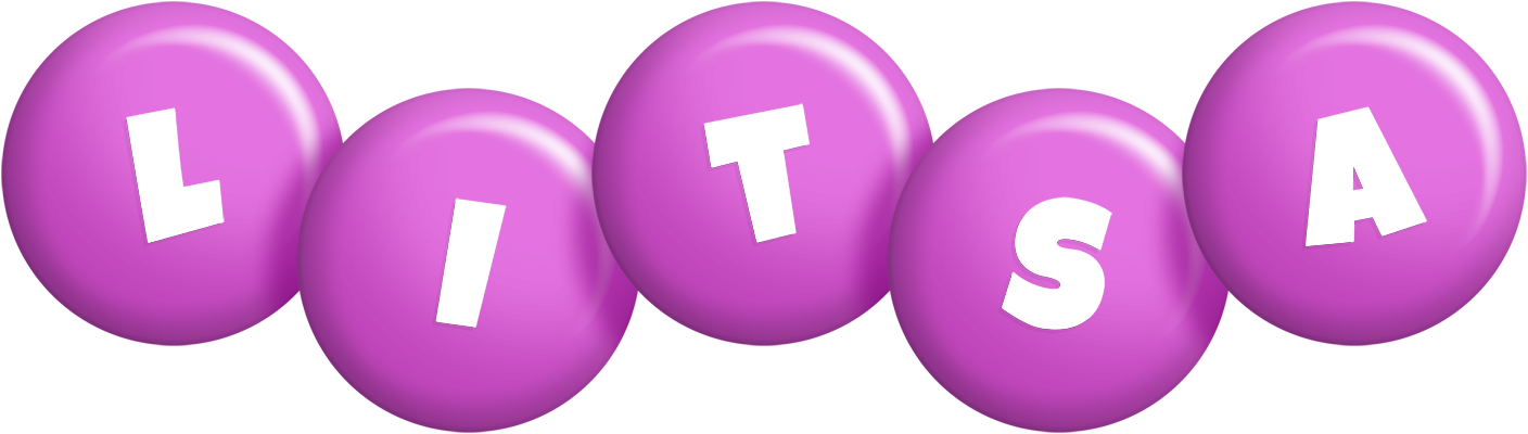 Litsa candy-purple logo