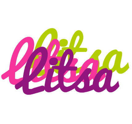 Litsa flowers logo