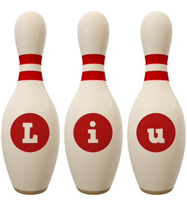 Liu bowling-pin logo