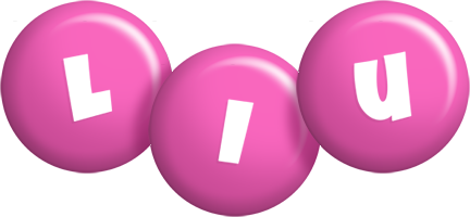 Liu candy-pink logo
