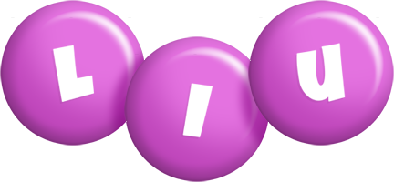 Liu candy-purple logo